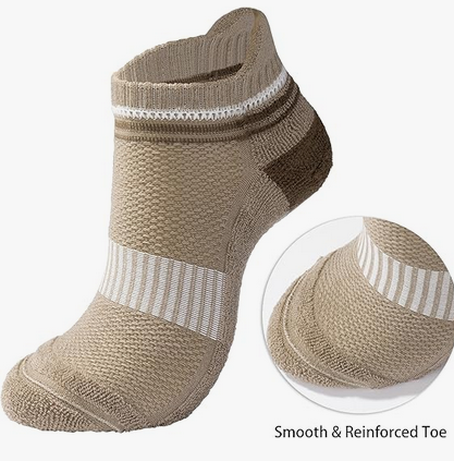Loritta Secret 8 Pairs Womens Athletic Socks Running Socks Cotton Ankle Sock Gifts for Women