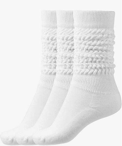 Loritta Secret Slouch Socks Women Thigh High Boot Socks Soft Scrunch Socks - Gifts for Women Size 5-11